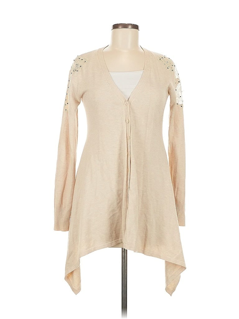 Pre-owned Miss Morena Cardigan Sweater In Brown