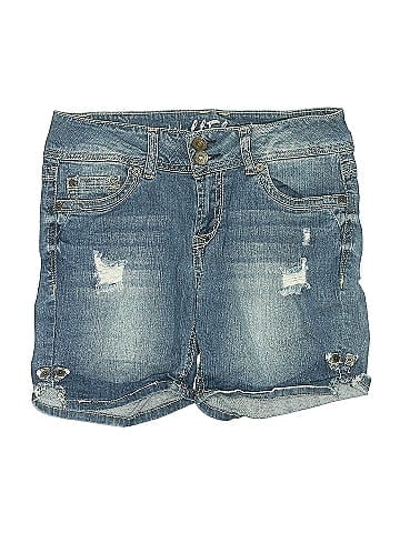 Wallflower Denim Shorts (view 1)