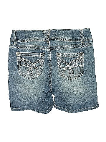 Wallflower Denim Shorts (view 2)