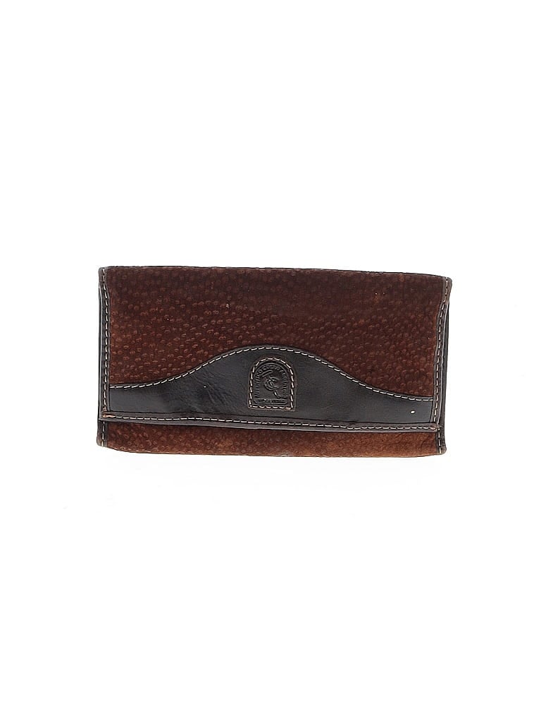 Pre-owned Unbranded Leather Wallet In Brown