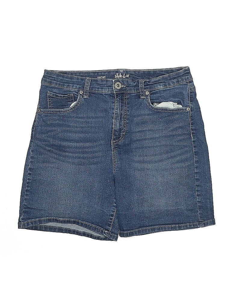 Pre-owned Style & Co Denim Shorts In Blue