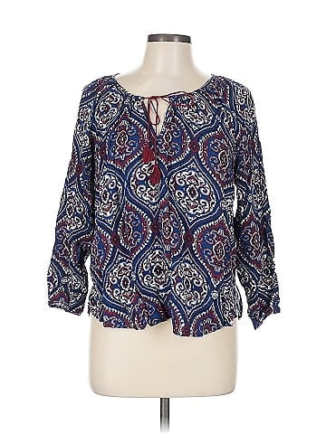 Love Stitch 3/4 Sleeve Blouse (view 1)
