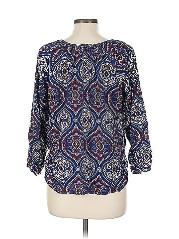 Love Stitch 3/4 Sleeve Blouse (view 2)