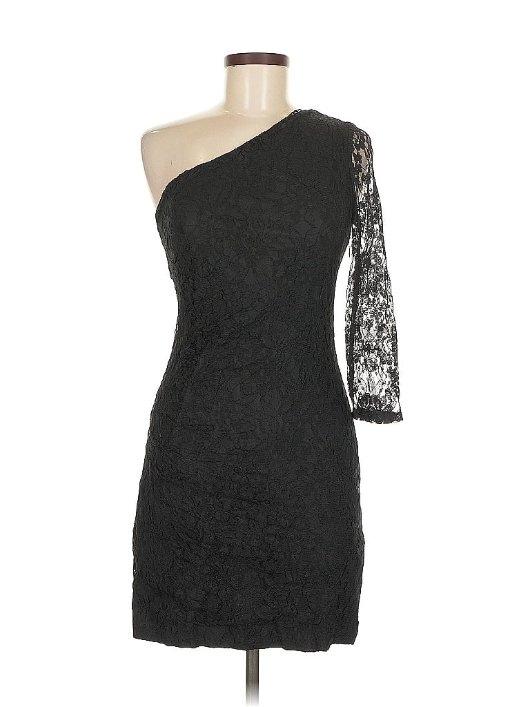 Pre-owned Express Cocktail Dress In Black