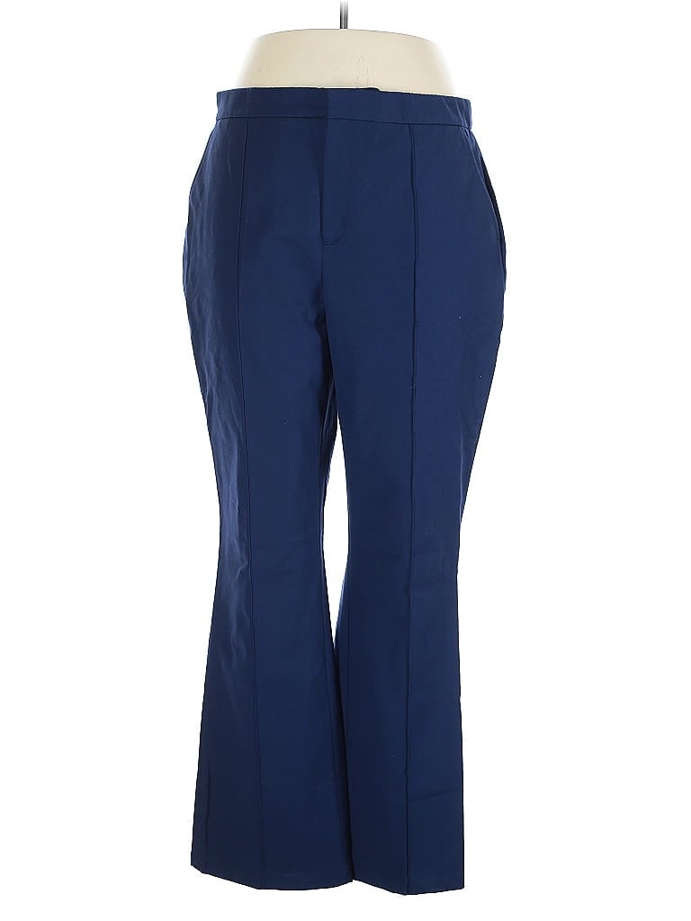Click to view more detailed imagery on our partner's website Pre-owned Lands' End Dress Pants In Blue