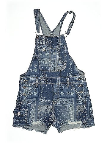 No Boundaries Overall Shorts (view 1)