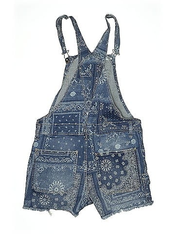 No Boundaries Overall Shorts (view 2)