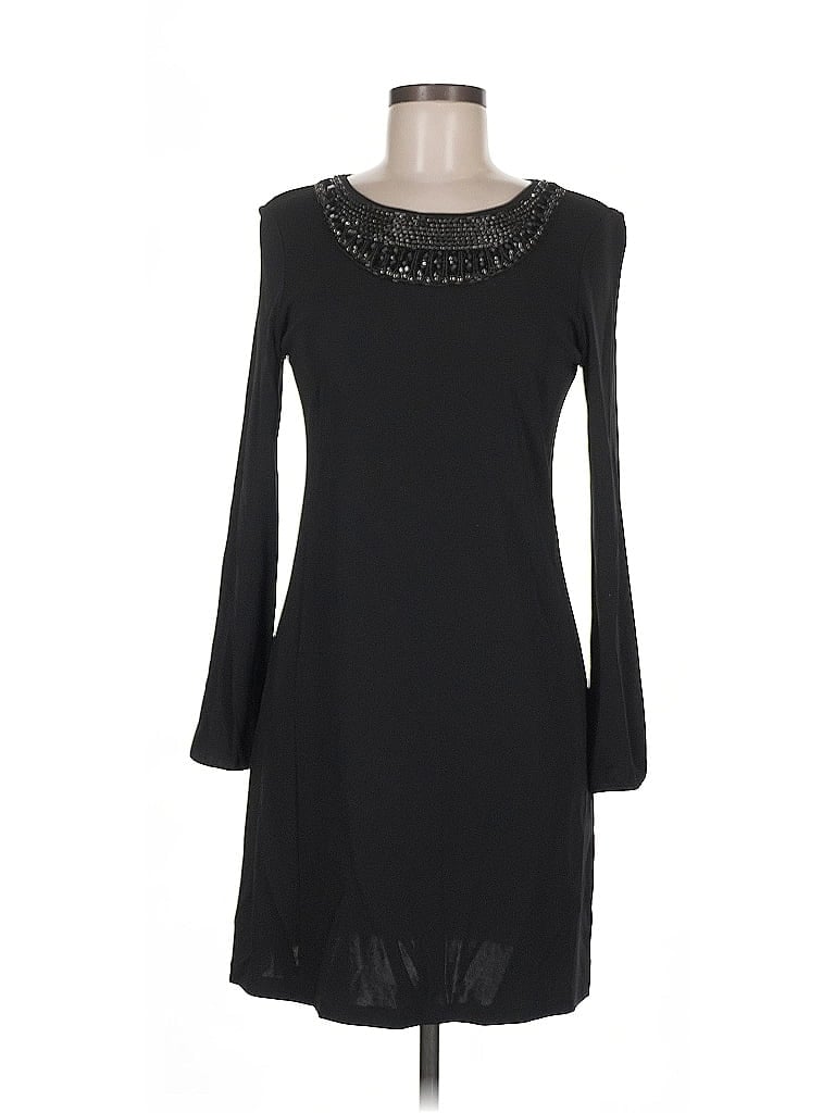 Pre-owned Inc International Concepts Cocktail Dress In Black