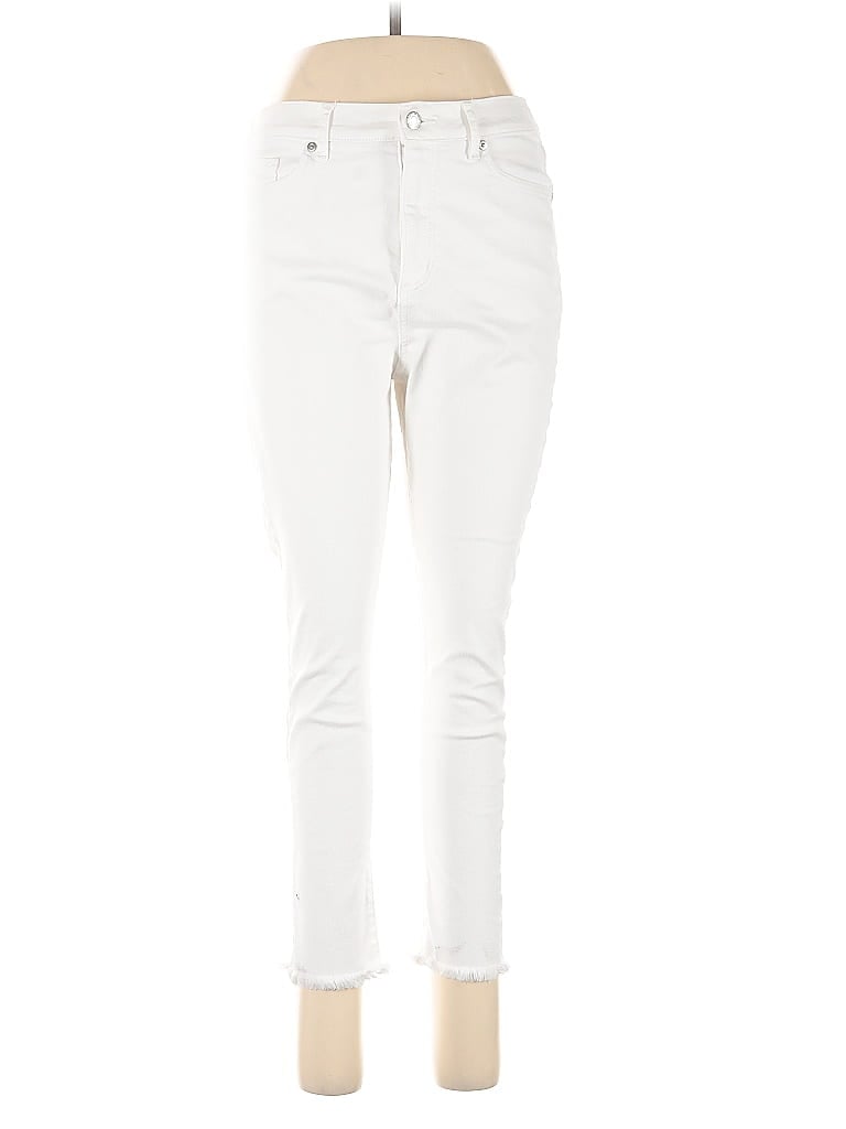 Pre-owned Ann Taylor Loft Jeans In White