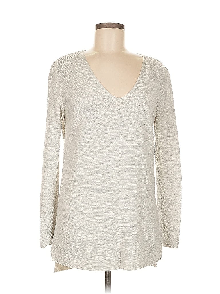 Pre-owned Old Navy Pullover Sweater In Silver