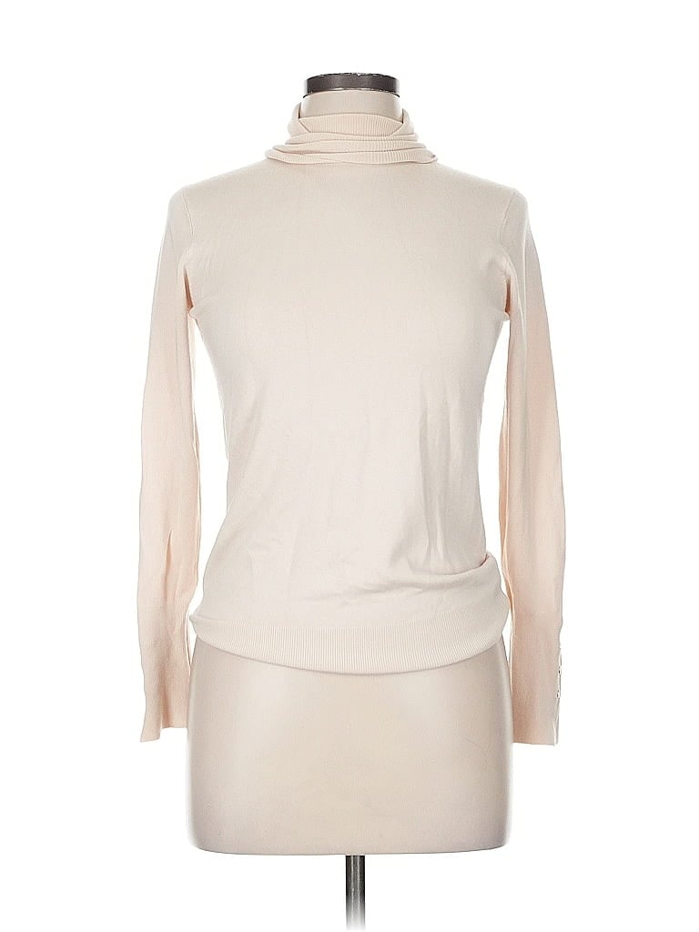 Click to view more detailed imagery on our partner's website Pre-owned Zara Turtleneck Sweater In White
