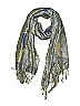 Unbranded Paisley Metallic Teal Scarf One size - photo 1