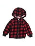 Carter's 100% Polyester Plaid Red Coat 12-18 MO / 18 MO - photo 1