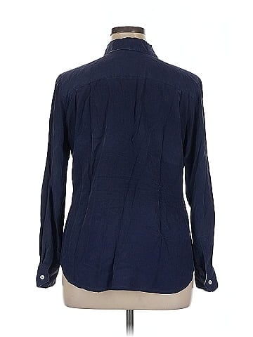 Isaac Mizrahi for Target Long Sleeve Silk Top (view 2)