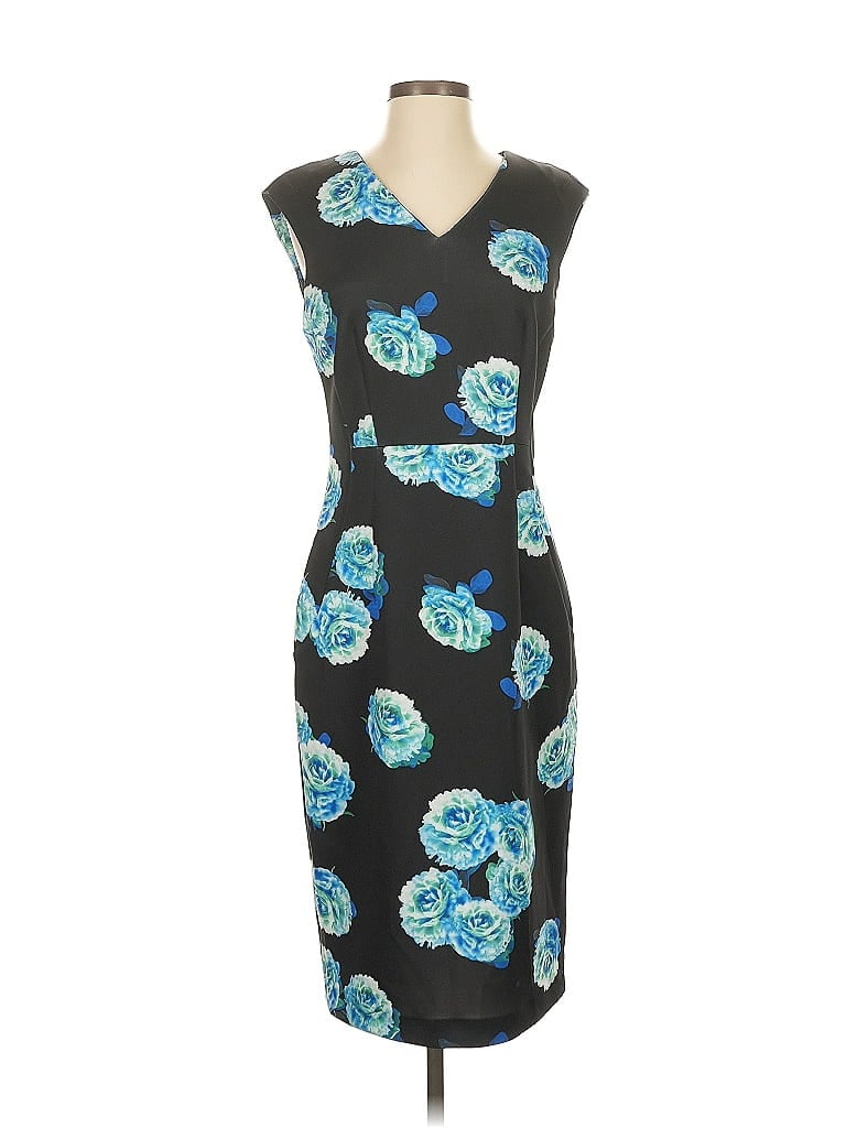Pre-owned T Tahari Cocktail Dress In Blue