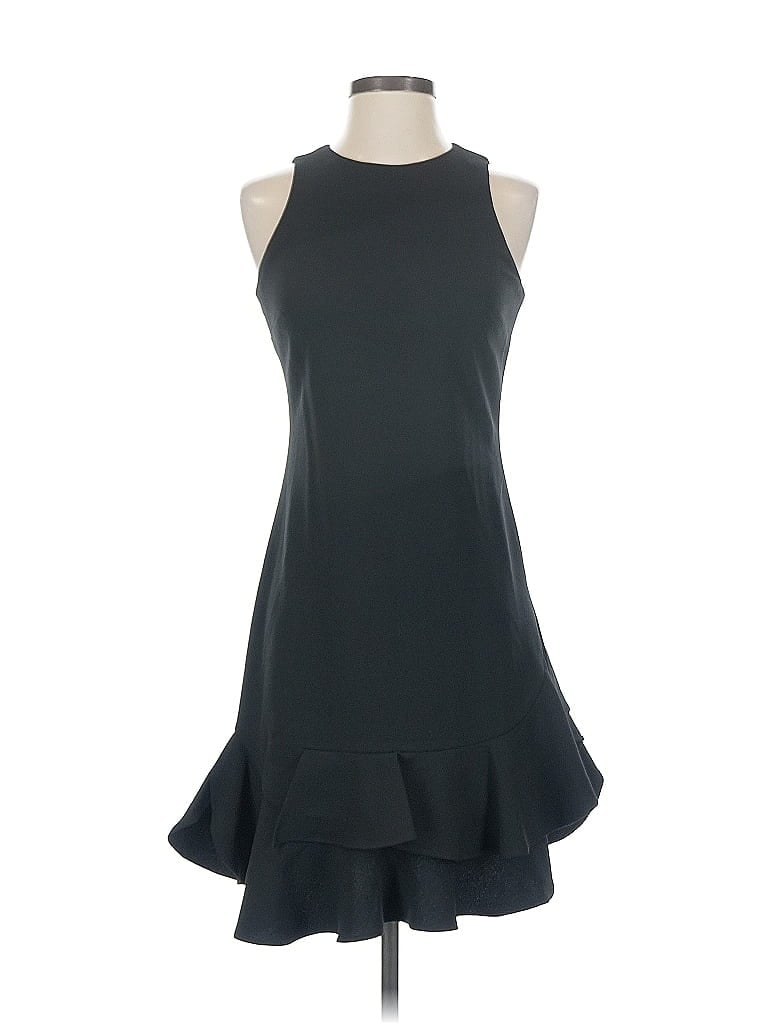 Pre-owned Cynthia Rowley Cocktail Dress In Black