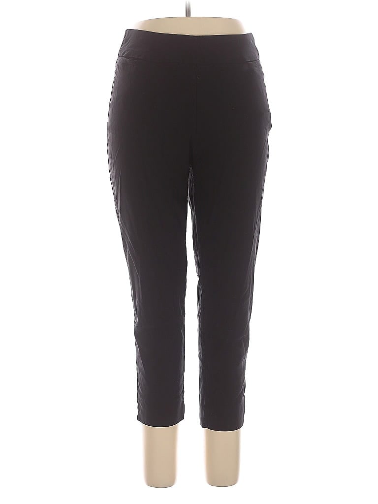 Pre-owned Ashley Stewart Casual Pants In Black