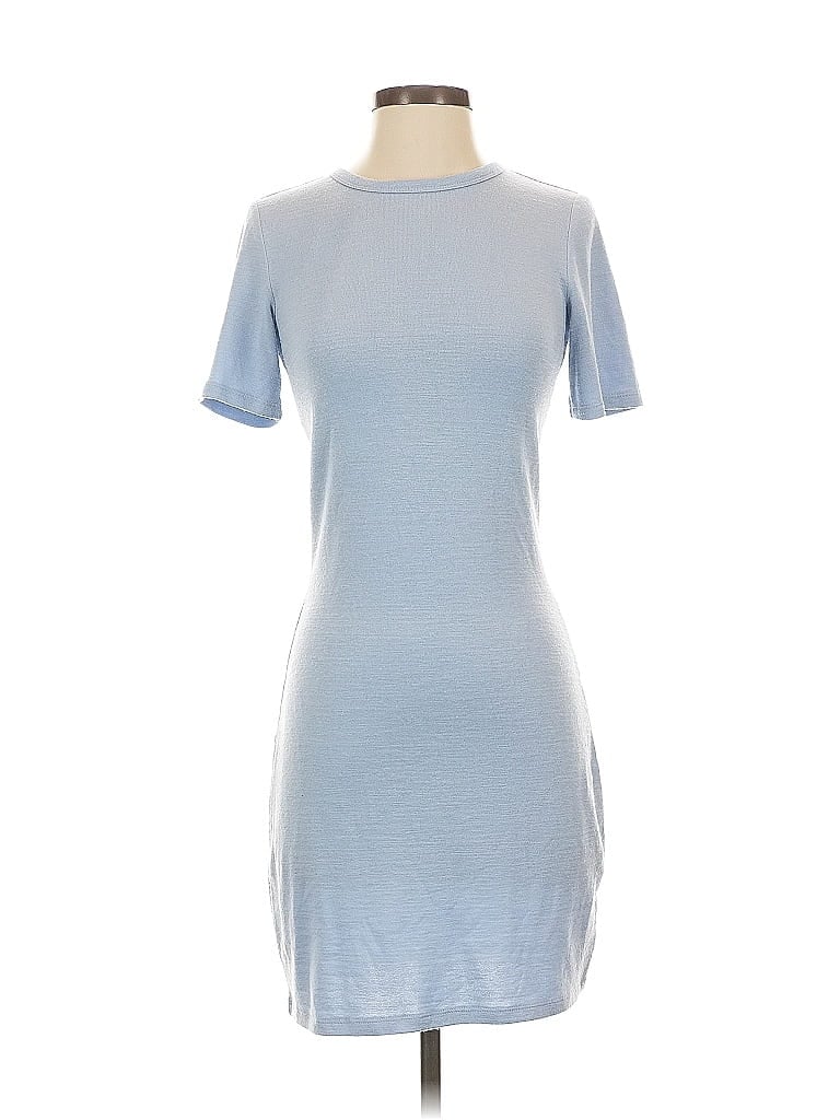 Pre-owned Wilfred Free Casual Dress In Blue