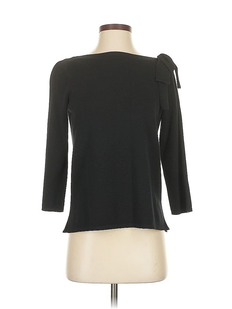 Pre-owned Ann Taylor Cardigan Sweater In Black