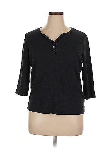Karen Scott 3/4 Sleeve T-Shirt (view 1)
