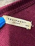 Equipment Burgundy Pullover Sweater Size M - photo 6