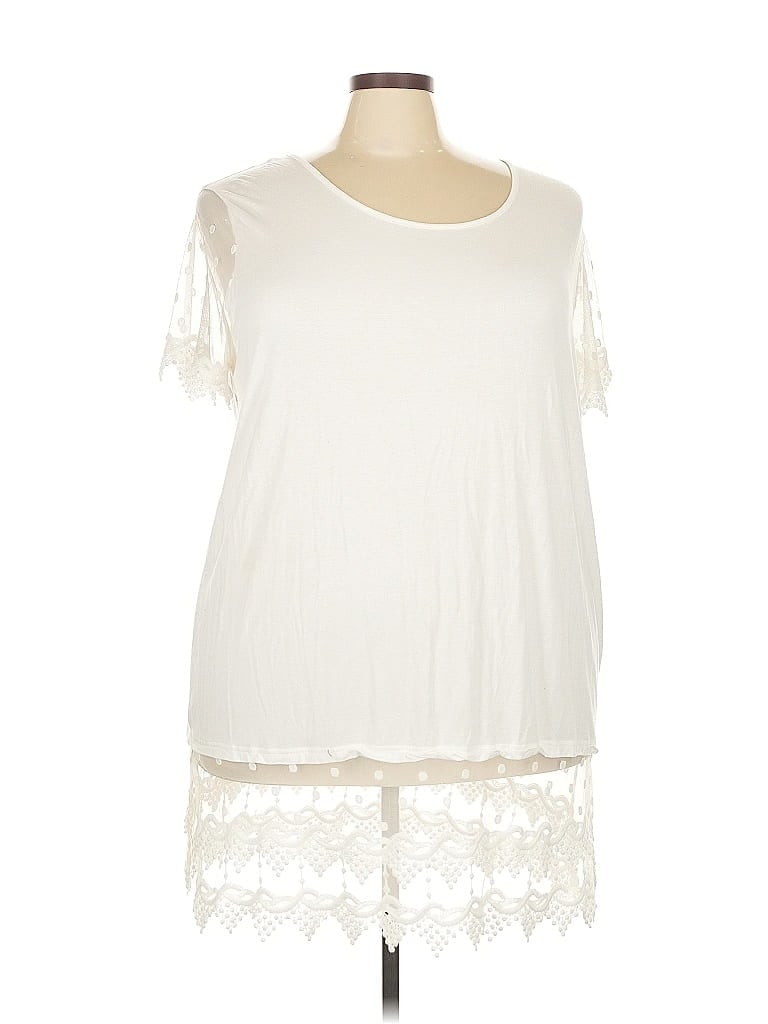 Pre-owned Kaktus Casual Dress In White