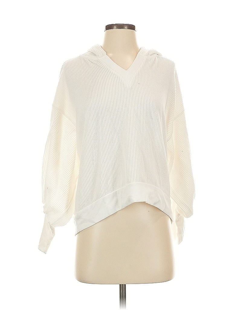 Pre-owned Assorted Brands Cardigan Sweater In White