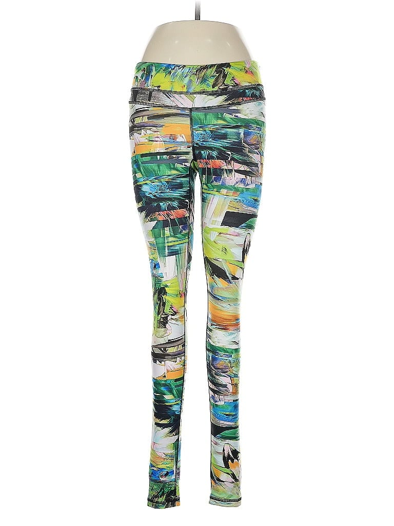 Pre-owned Unbranded Leggings In Green