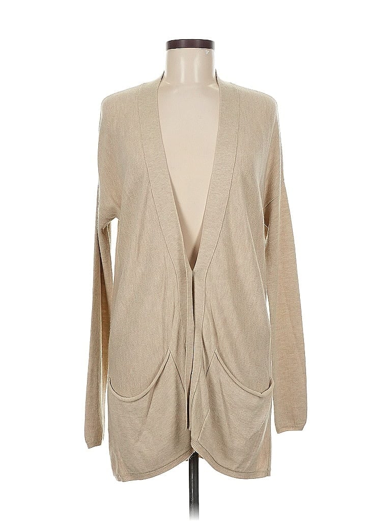 Pre-owned Ann Taylor Loft Cardigan Sweater In Brown
