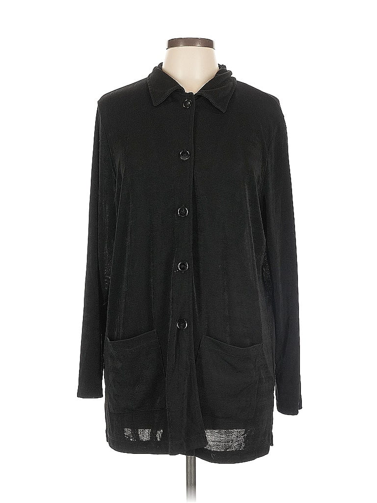 Pre-owned Jm Collection Kimono In Black