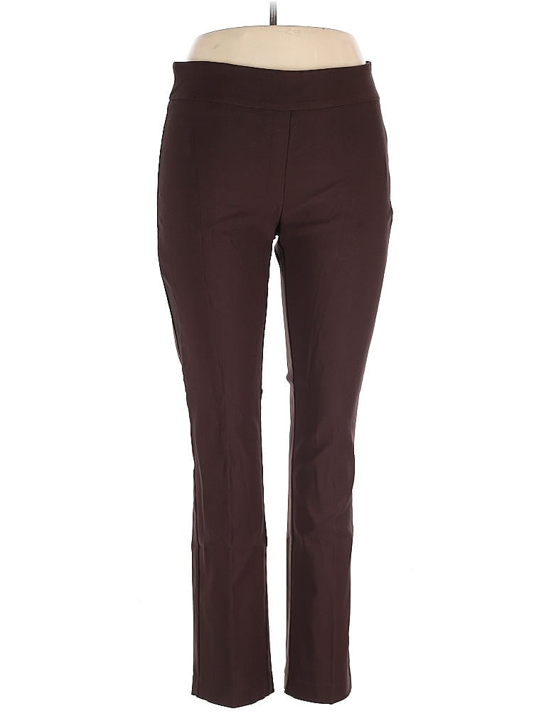 Pre-owned Rekucci Active Pants In Burgundy