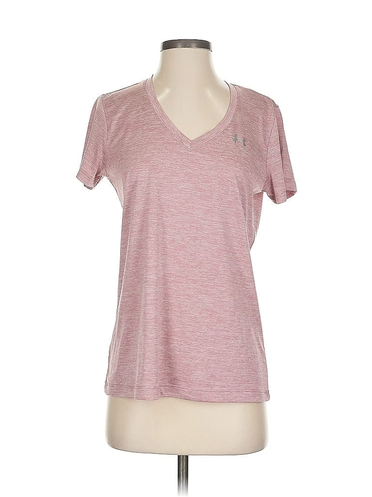 Pre-owned Under Armour Active T-shirt In Pink