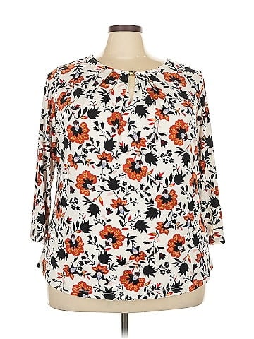 Liz Claiborne Career 3/4 Sleeve Blouse (view 1)