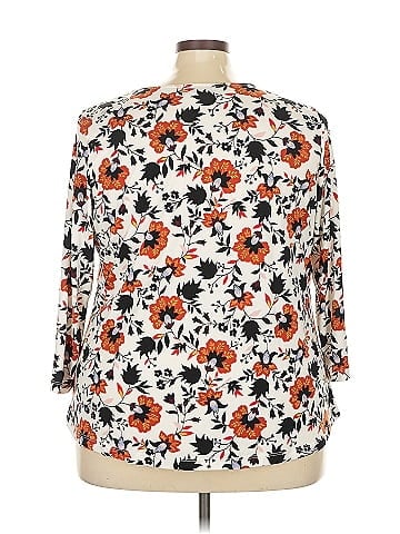 Liz Claiborne Career 3/4 Sleeve Blouse (view 2)