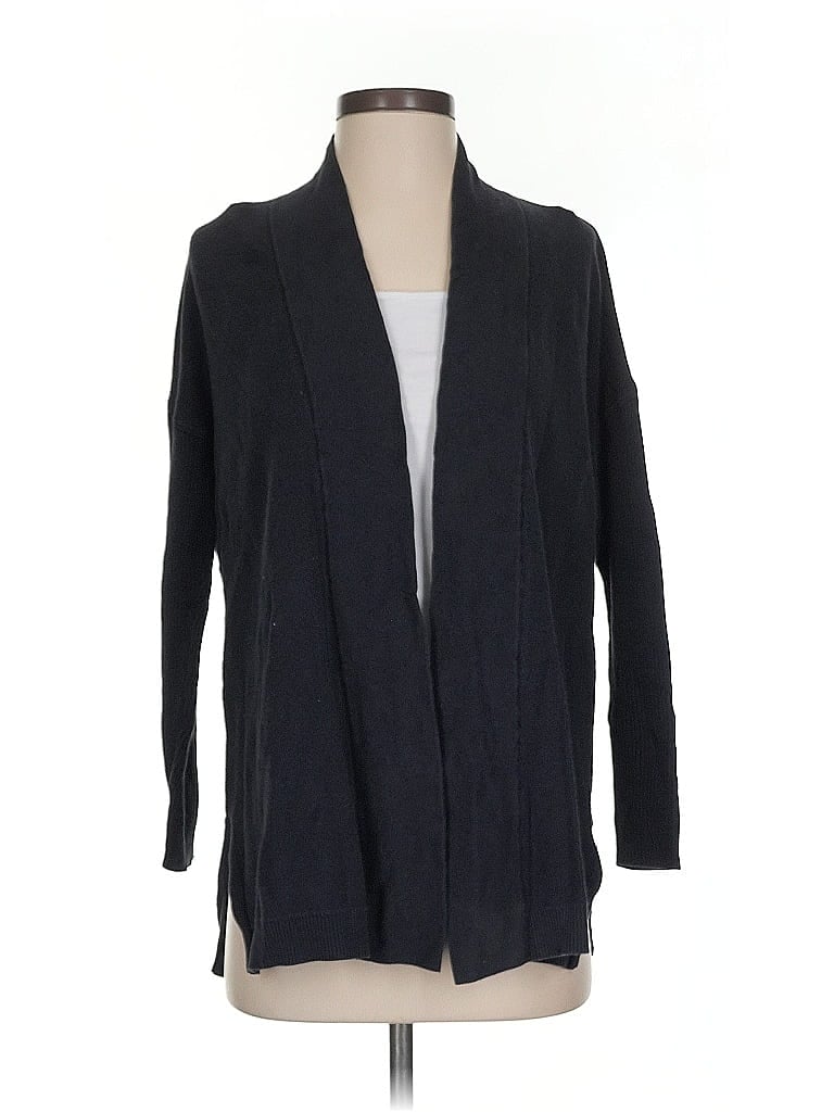 Pre-owned Banana Republic Factory Store Cardigan Sweater In Black