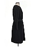 J.Crew 100% Wool Solid Black Casual Dress Size XS (estimated) - photo 4