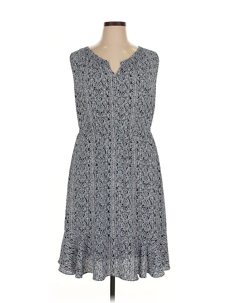 Pre-owned Talbots Casual Dress In Blue