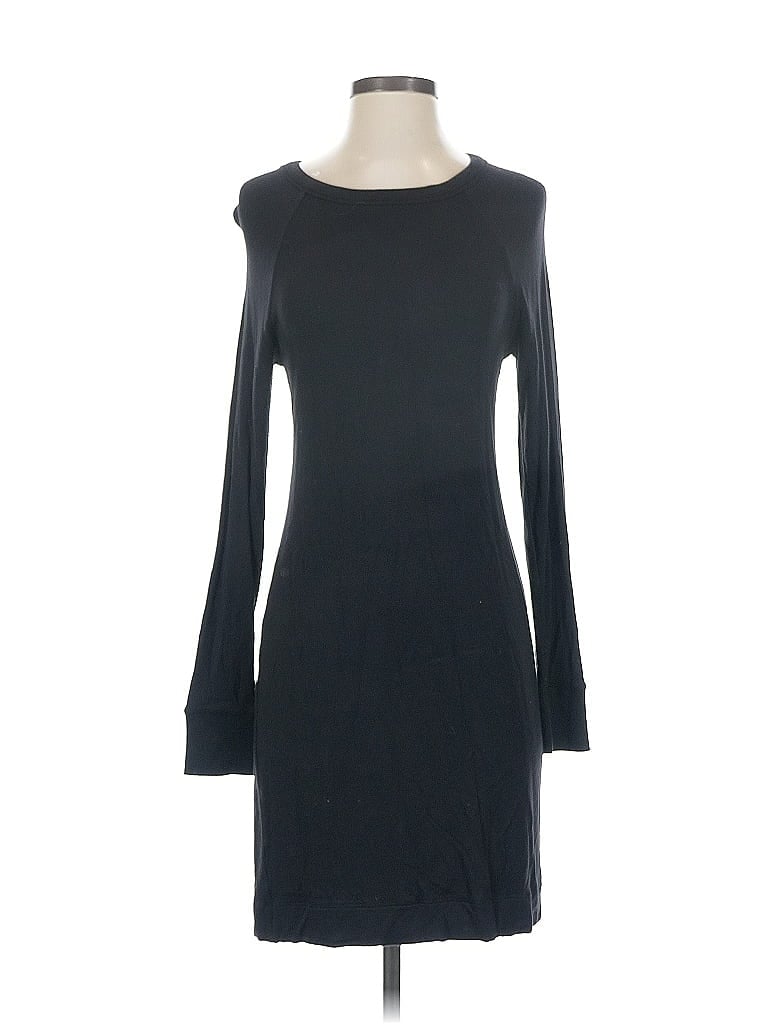 Pre-owned Lou & Grey Casual Dress In Black