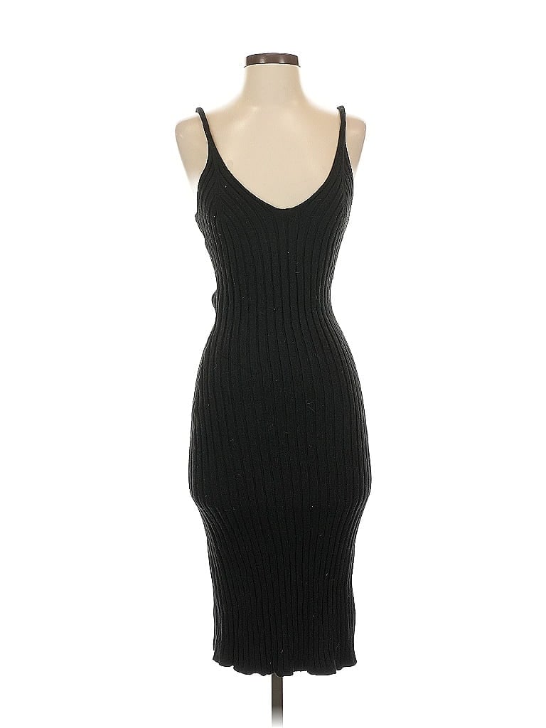 Pre-owned Double Zero Casual Dress In Black