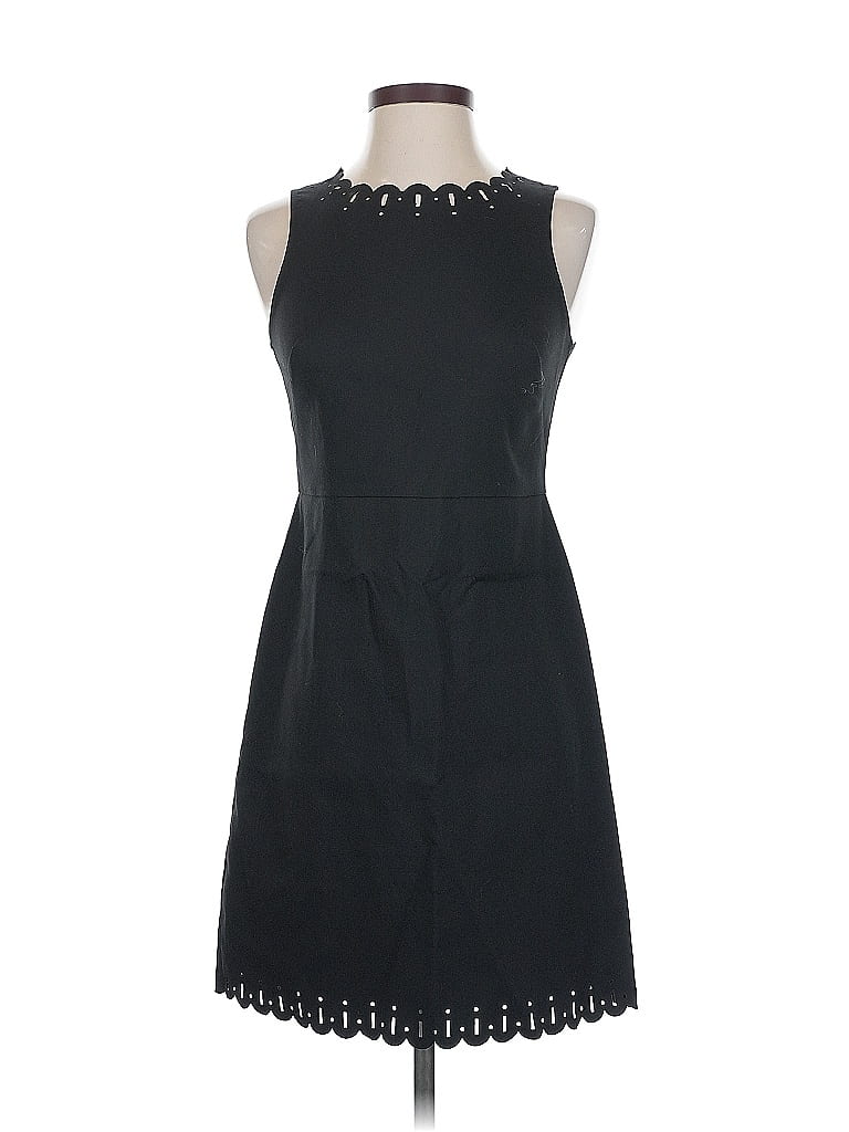 Pre-owned Ann Taylor Loft Cocktail Dress In Black