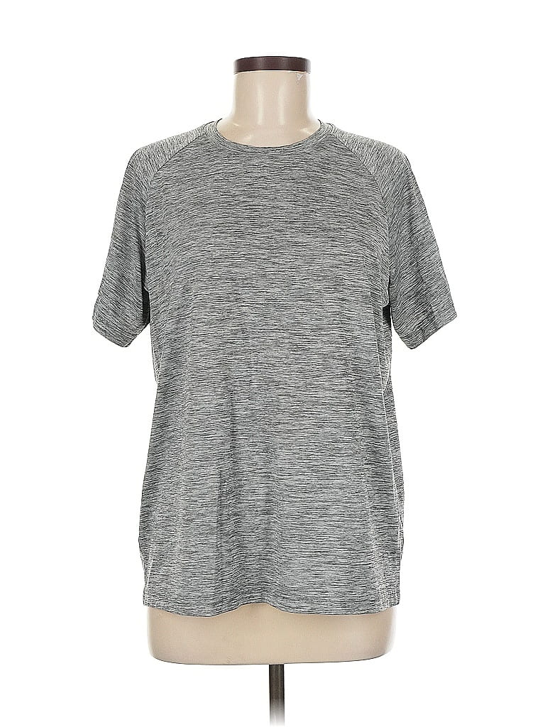 Pre-owned Unbranded Active T-shirt In Gray