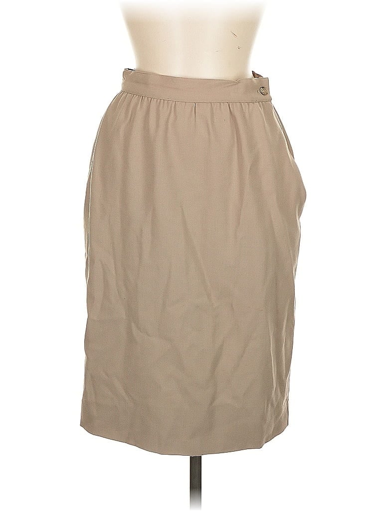 Pre-owned Calvin Klein Casual Skirt In Brown