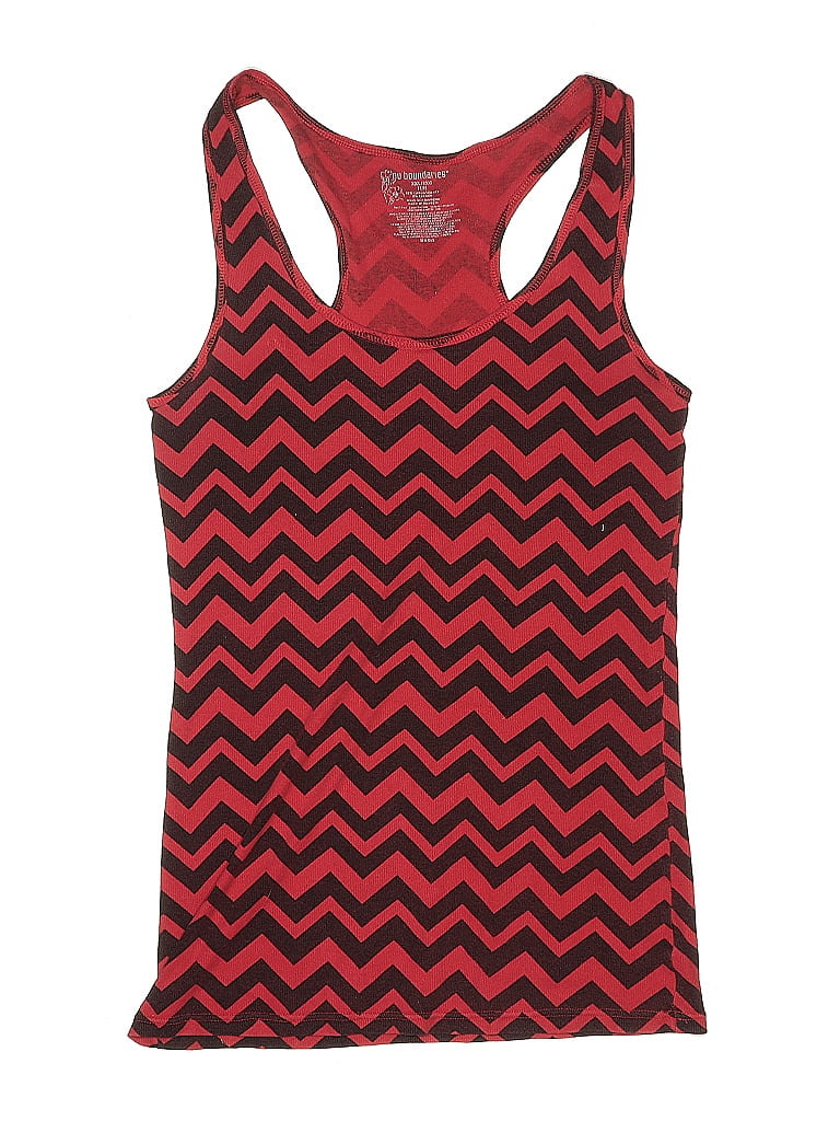Pre-owned No Boundaries Kids' Active Tank Top In Red