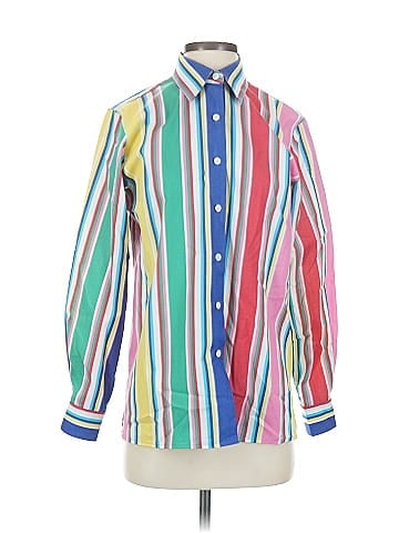 Foxcroft Long Sleeve Button-Down Shirt (view 1)