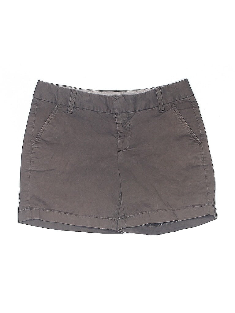Pre-owned Caslon Khaki Shorts In Brown