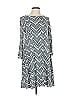 Hourglass Lilly Chevron-herringbone Gray Casual Dress Size XS - photo 1