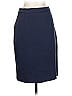Boden Solid Blue Formal Skirt Size 4L - photo 2