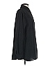 Max Studio 100% Polyester Solid Black Long Sleeve Blouse Size S - photo 4