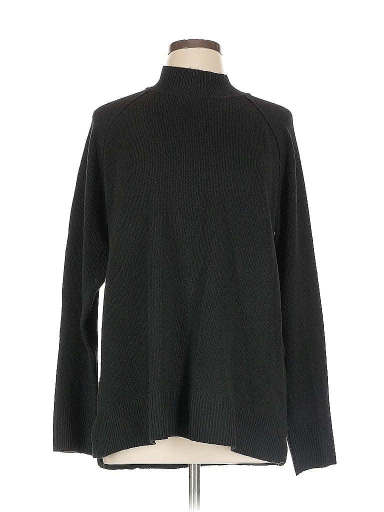 Pre-owned Sonoma Goods For Life Turtleneck Sweater In Black