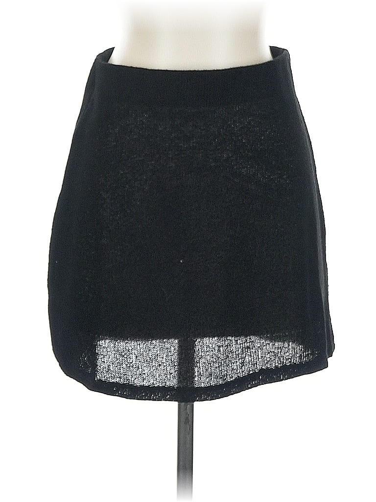 Pre-owned Mng Casual Skirt In Black